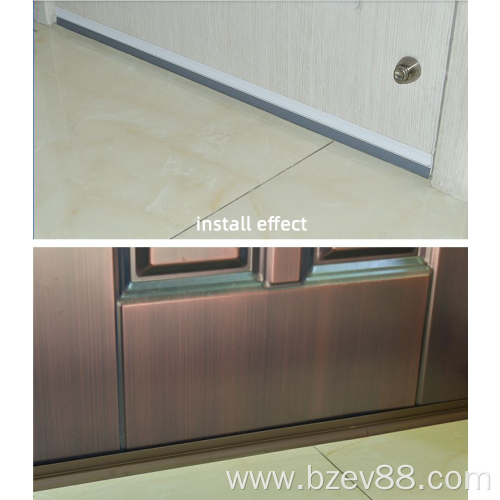 PVC waterproof door sealing rubber